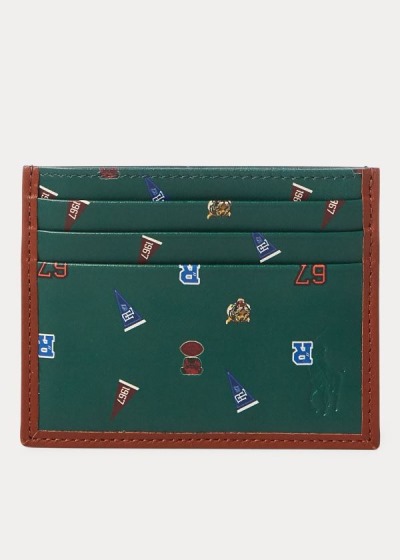 Men's Polo Ralph Lauren Leather Card Holder | 245376ATW